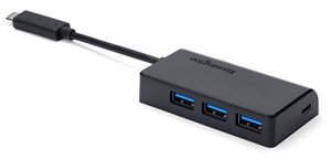 Kensington K33995WW Ch1000 - Hub - 3 X Superspeed Usb 3.0 + 1 X Usb-c 