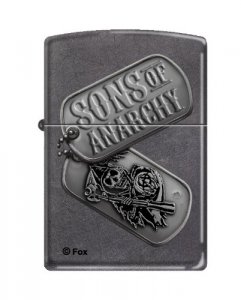 Zippo 28378 Windproof Lighter - Gray Dusk Regular Lighter