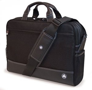 Mobile ME-SUMO89201 Sumo - Mens Professional Briefcase - 16in - Black,