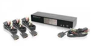 Iogear GCS1204MDPKIT 4port Duallink Dvi And Mini Displayport Kvmp Swit