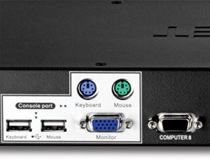 Trendnet Q72875 8-port Usb-ps-2 Rack Mount Kvm Switch - 8 X 1 - 8 X Hd