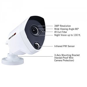 Night THD301-88P-B 8chcam 3mp Hd-dvr 1tb          Infrared  Night Visi