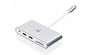 Iogear GUH3C84PD Usbc Sd Microsd Usb A Hub Wpd