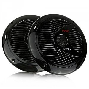 Pyle PLMR60B 6.5 Marine Speaker Black 150w Max