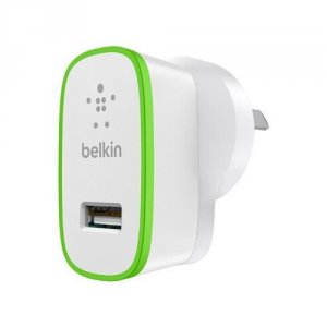 Belkin F8J052TTWHT Sgl Micro Ac Charger Iphnx 5v 2.1a White