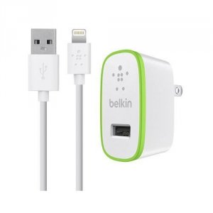 Belkin F8J052TTWHT Sgl Micro Ac Charger Iphnx 5v 2.1a White