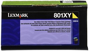 Original Lexmark 80C1XY0 Unison 801xy Toner Cartridge - Laser - Extra 