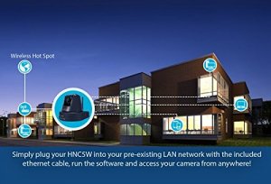 Hawking HNC5W Hawkvision Smart Cam Pro        Pan And Tilt Wi-fi Camer