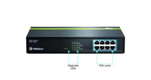 Trendnet TQ8183 8-port 10-100 Mbps Poe+ Switch - 2 Layer Supported - R