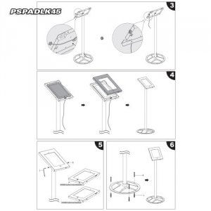 Pyle PSPADLK45 Tamper-proof Anti-theft Ipad