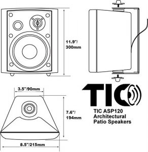 Tic ASP120-W Tic 120 Watt Architect