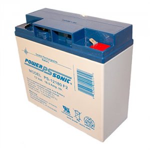 Power PS12180F2 12 Volt 18ah Sla Battery With F2 Terminal