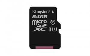 Kingston SDCS/64GBSP Memory  64gb Sd Card Canvas Select 80r Cl10 With 