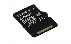 Kingston SDCS/64GBSP Memory  64gb Sd Card Canvas Select 80r Cl10 With 