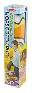 Melissa 9402 Hop  Count Hopscotch Rug Skill Builders Games