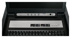 Iogear GCL1808TAA Integrated 17 Lcd Combo 8 Port Kvm Switch