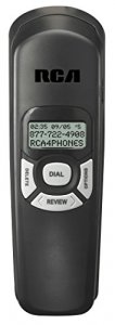 Rca 1104-1BKGA 1104-1bkga Slim-line Phone With Caller Id