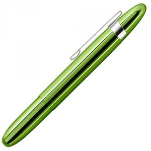 Fisher 400LGCL Space Pen Bullet Space Pen Wclip Lime Green (gift Boxed