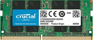 Crucial CT16G4SFD8266 Memory  16gb Ddr4 2666mt-s Cl19 Dr X8 Unbuffered