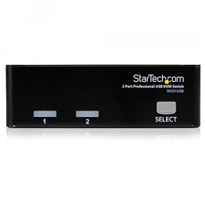 Startech SV231USB 2 Port Professional Usb Kvm Switch Kit With Cables -