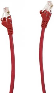 Belkin A3L791-10-RED 10ft Cat5e Patch Cable, Utp, Red Pvc Jacket, 24aw