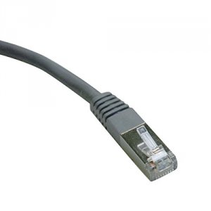 Tripp N105-050-GY (r) N105-050-gy Cat-5e Molded Shielded Patch Cable, 