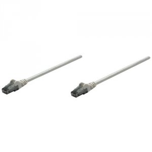 Intellinet 340380 5 Ft Grey Cat6 Snagless Patch Cable