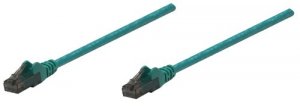 Intellinet 342483 5 Ft Green Cat6 Snagless Patch Cable