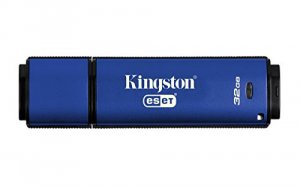 Kingston DTVP30AV/32GB 32gb Dtvp30av 256bit Aes Encrypt Usb3 + Eset Av