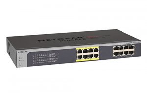 Netgear JGS516PE-100NAS Prosafe Plus Gigabit Switch With Poe