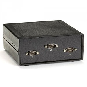 Black SWL030A-MMM Db9 Switch, Abc (2 To 1), Chassis Style