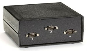 Black SWL030A-MMM Db9 Switch, Abc (2 To 1), Chassis Style