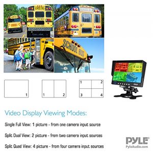 Pyle PLCMTR74 7 Monitor With 4 Camera Set