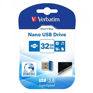 Verbatim 98710 Store 'n' Stay Nano Usb Flash Drive, , 32gb, Usb 3.0, B