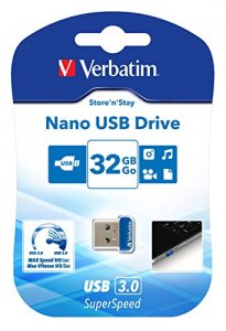 Verbatim 98710 Store 'n' Stay Nano Usb Flash Drive, , 32gb, Usb 3.0, B