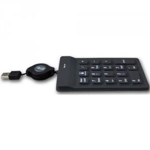 Adesso AKP-218 Akp-218 18-key Keypad - Wired - Usb - Black