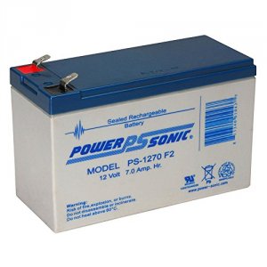 Power PS1270F2 12 Volt 7ah Sealed Lead Acid Battery F2 Terminal