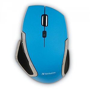 Verbatim 99016 (r)  Wireless Notebook 6-button Deluxe Blue Led Mouse (