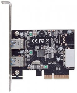 Manhattan 151795 Pcie Usb 3.1 Ext. Type-a Card