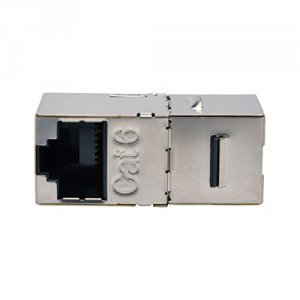 Tripp N235-001-SH-D Cat6 Straight Through Modular Shielded In Line Cou