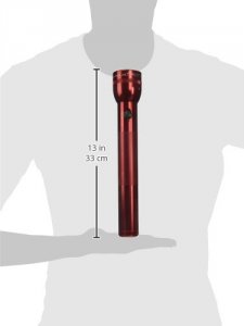 Maglite ST3D035 3 Cell D  Led Flashlight Red