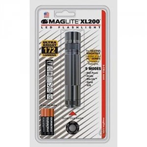 Maglite XL200S309C Xl200 3cell Aaa Led Flashlight Combo Pack Gray