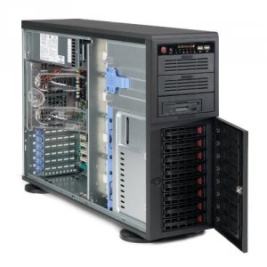 Supermicro cse745tqr920b Case Cse-745tq-r920b 4u-tower 920w 80plus 8xs