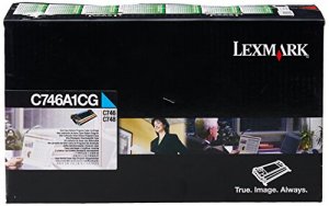 Original Lexmark C746A1CG Toner Cartridge - Laser - Standard Yield - 7