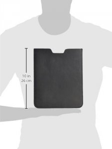 Premiertek LC-IPAD-BK Black Leather Sleeve Pouch For  Ipad Bulk Pack