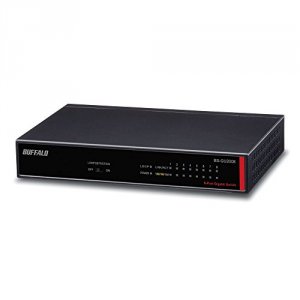 Buffalo BS-GU2008 Gigabit 8port Unmanaged Switch  Metal Chasis