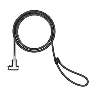 Compu-lock CL15 Universal Slim Security Cable Lock - 6ft Steel Cable