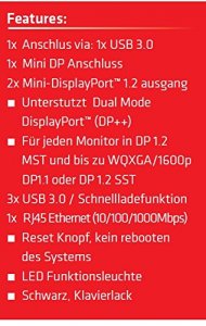 Club 9V2816 Sensevision Y-cabled Docking Station - For Notebook-deskto