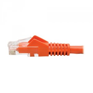 Tripp N201-035-OR Cat6 Gigabit Snagless Molded Patch Cable (rj45 Mm) -