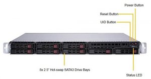 Supermicro SYS-1029P-MT(3YR) System Sys-1029p-mtr 1u Xeon S3647 C621 M